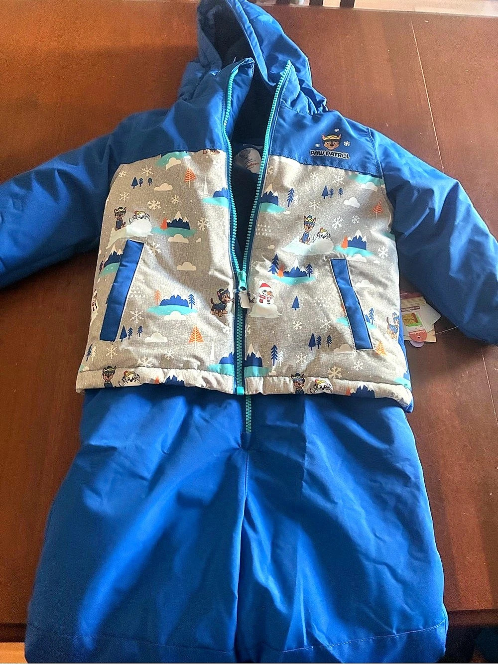 Nickelodeon Paw Patrol One-Piece Blue Boys 3T NWT